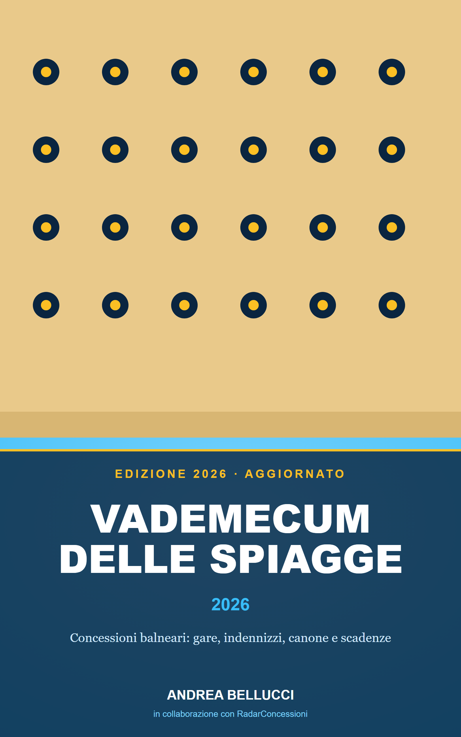 Copertina del Vademecum delle Spiagge 2026